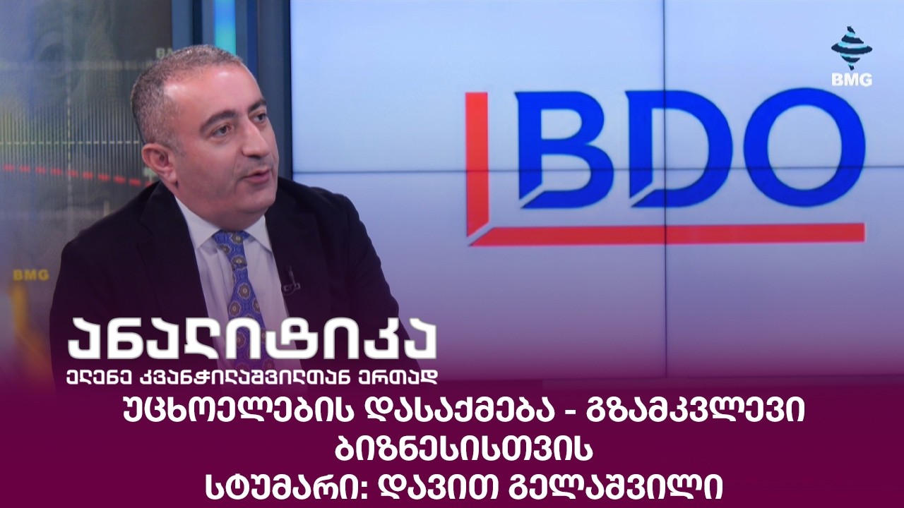 უცხოელების დასაქმება - გზამკვლევი ბიზნესისთვის / სტუმარი: დავით გელაშვილი