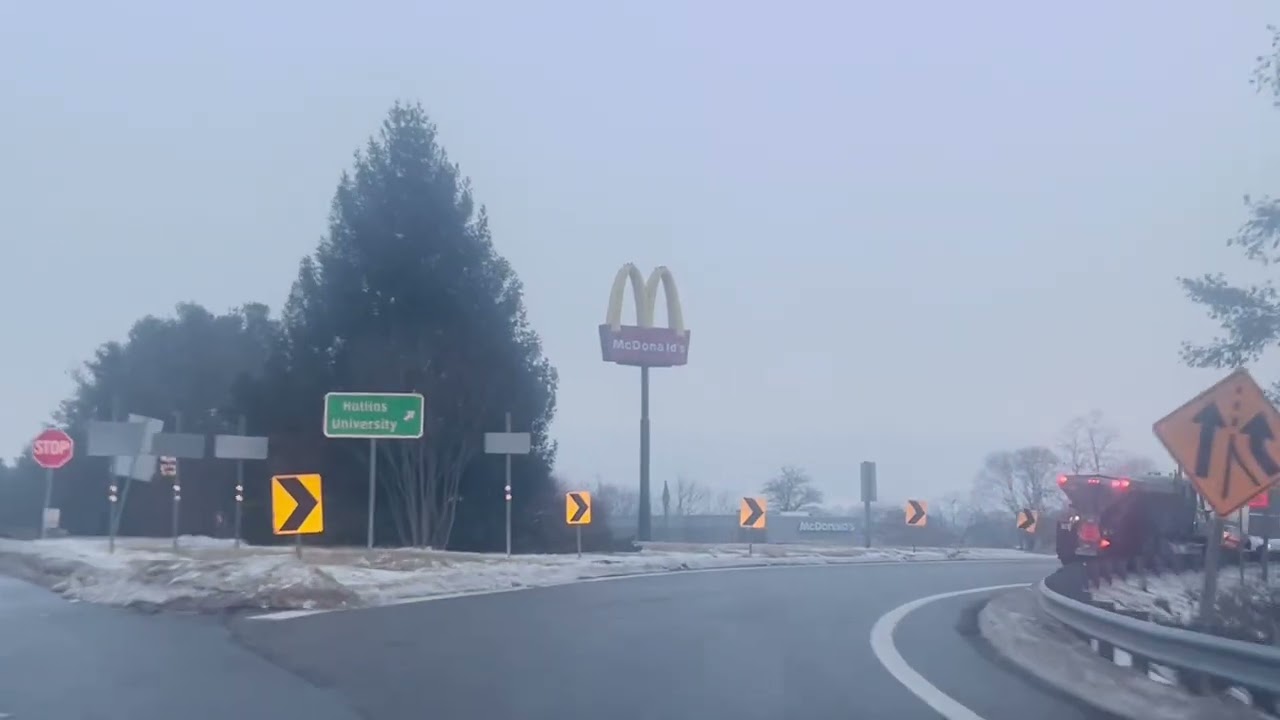 De Salem VA hacia Hollins  VA por la carretera interestatal  581 norte 