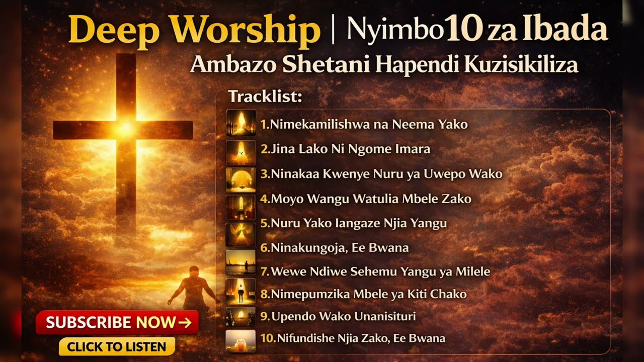 🔥Deep Worship | Nyimbo 10 za Ibada Ambazo Shetani Hapendi Kuzisikiliza
