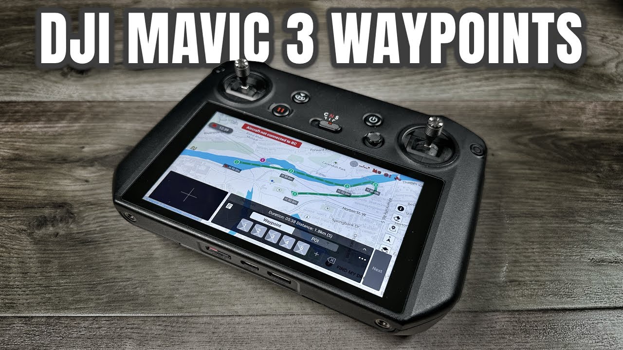 Обновление прошивки DJI Mavic 3 Waypoints NEW