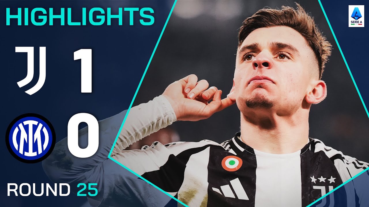 JUVENTUS-INTER 1-0 | HIGHLIGHTS | Conceicao Nets Winner in the Derby d&rsquo;Italia | Serie A 2024/25