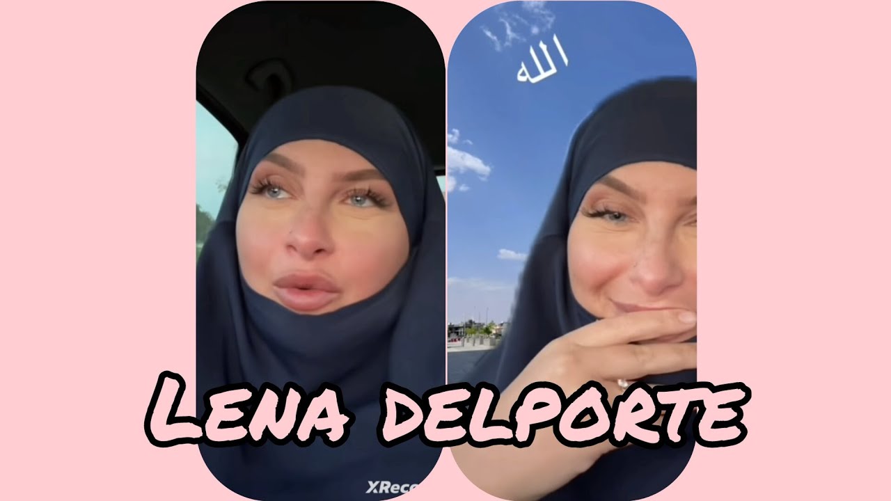Lena Delporte heureuse se prépare pour sa 2ème Omra ,et elle partage avec nous une chose INCROYABLE
