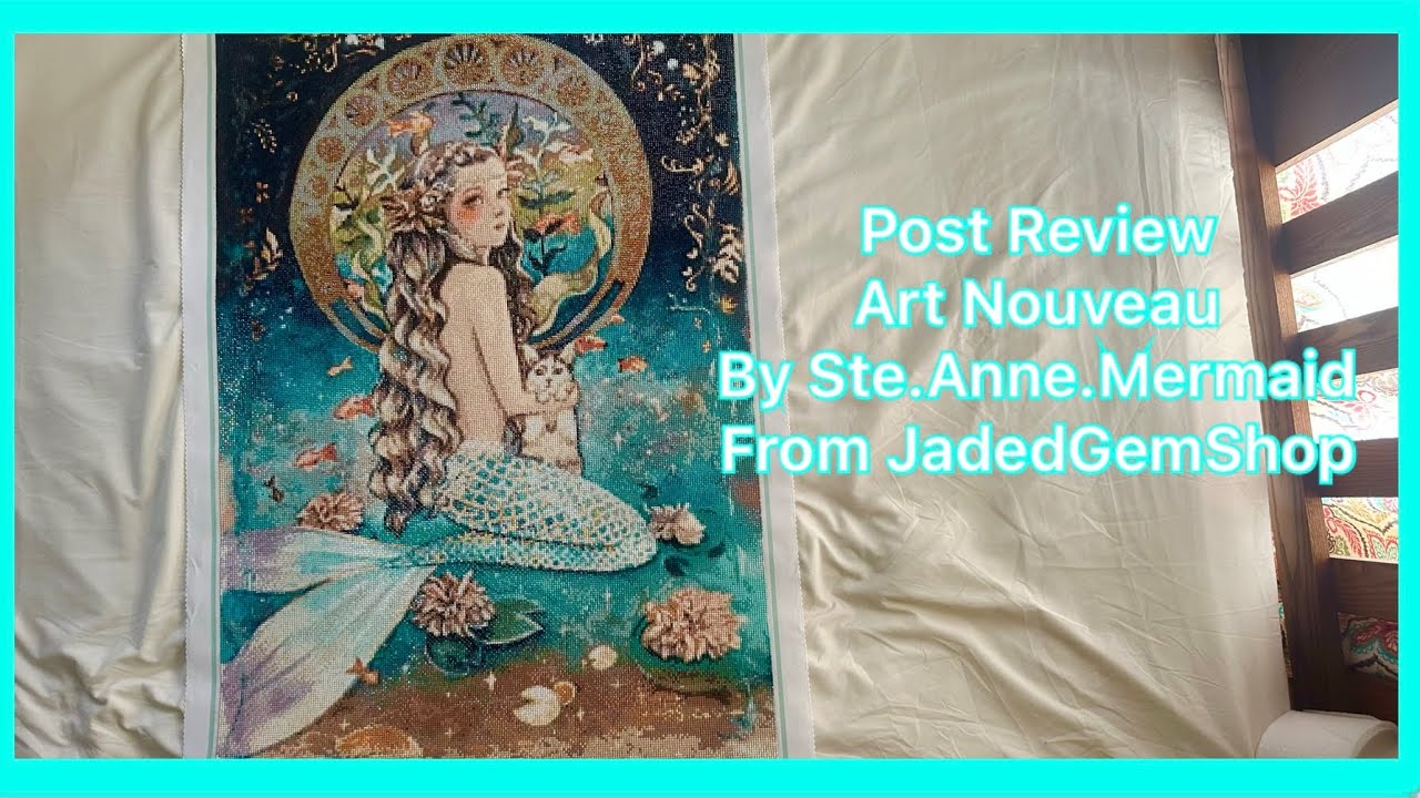 Post Review, Art Nouveau by Ste.Anne.Mermaid from Jaded Gem Shop