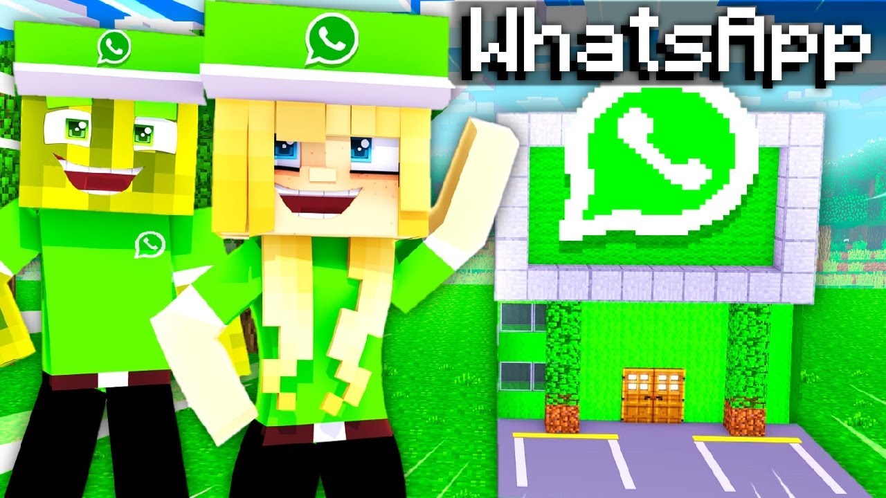ISY & FLO ARBEITEN 1 TAG bei WHATSAPP?! - Minecraft ALLTAG