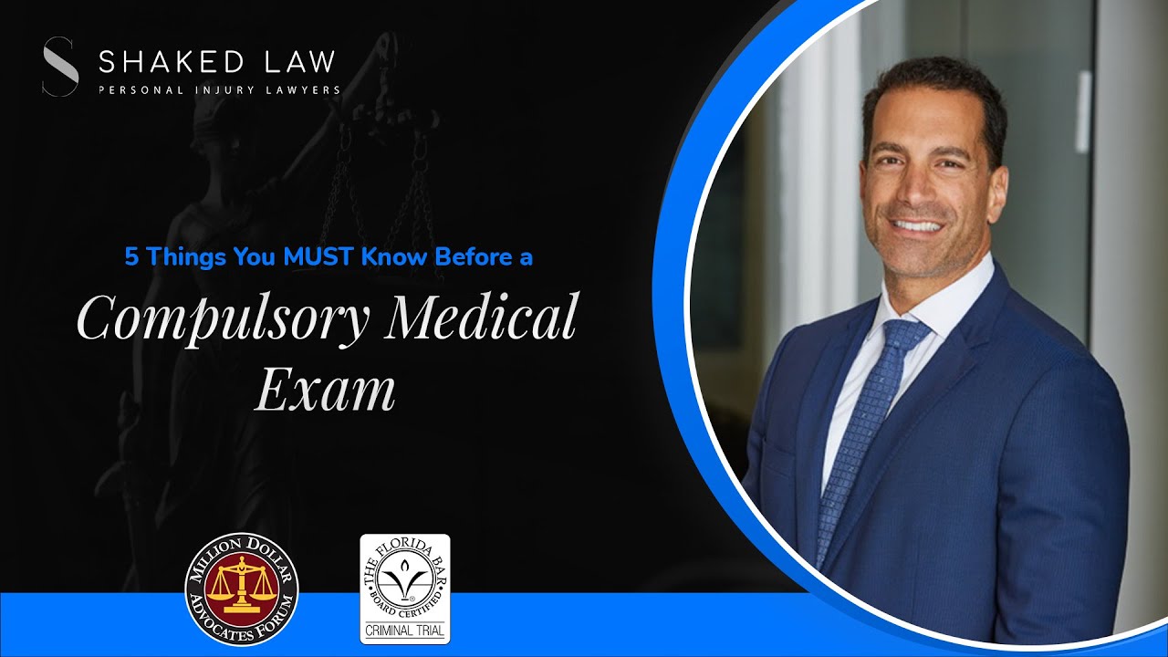 Five Things You Must Know Before a Compulsory Medical Exam