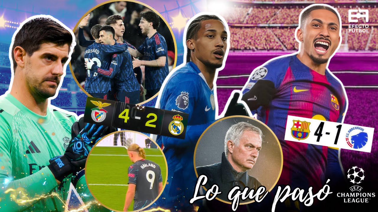 Los mejores Goles, Atajadas, Bloppers y todo Lo Que Nos Dejó la Jornada 8 de la Champions