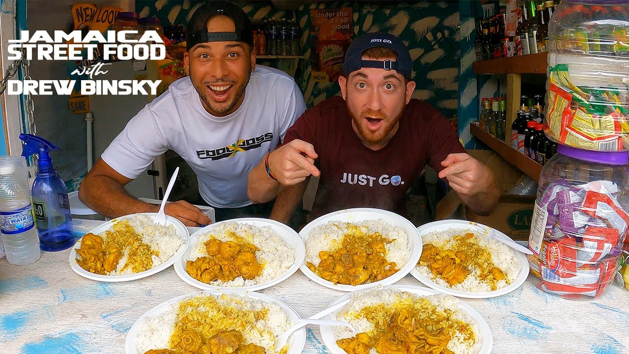 ULTIMATE JAMAICAN STREET FOOD COOKOUT WITH DREW BINSKY!! BLUE MOUNTAINS JAMAICA 🇯🇲