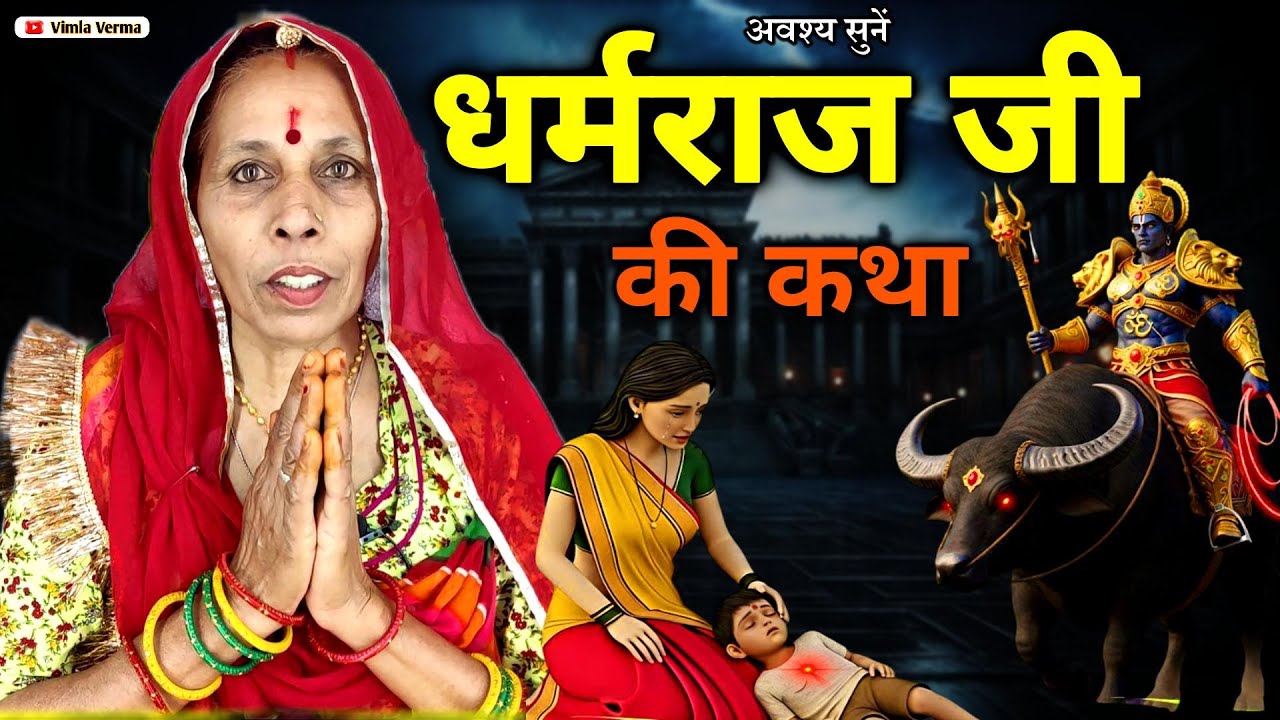धर्मराज जी की कहानी | Dharmraj ki kahani | dharmraj ji ki kahani | popa bai ki kahani | Vimla Verma