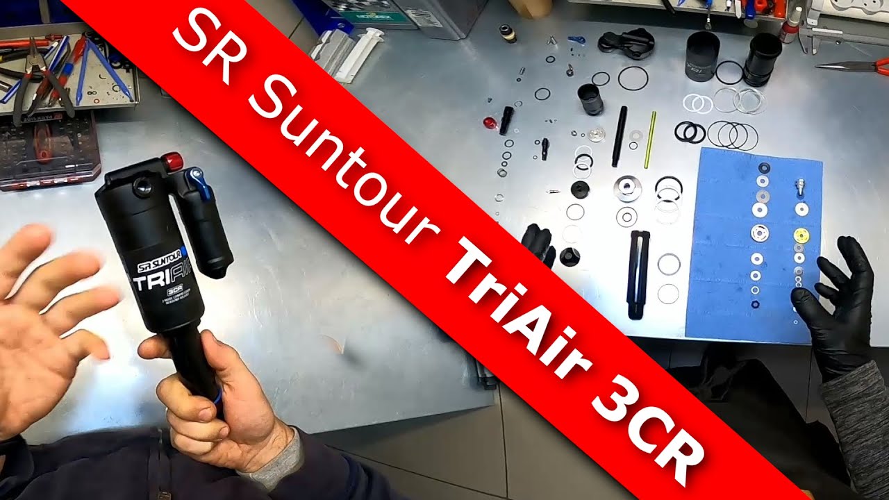 Damper SR Suntour TriAir | Pełna odbudowa + kilka sztuczek