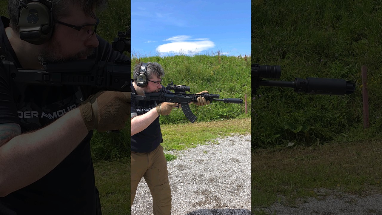 SIG SG553RD in Action! #shorts