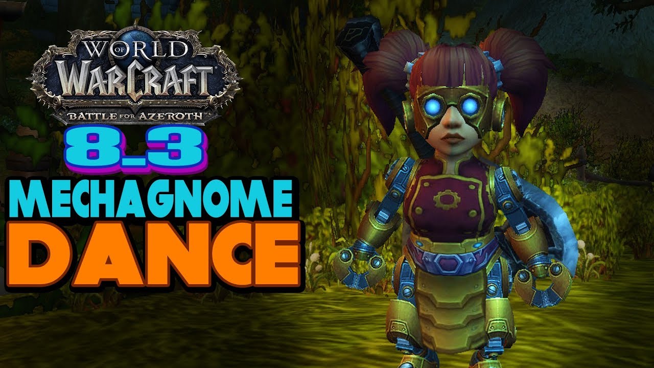 Mechagnome Dance (Female) | World of Warcraft 8.3