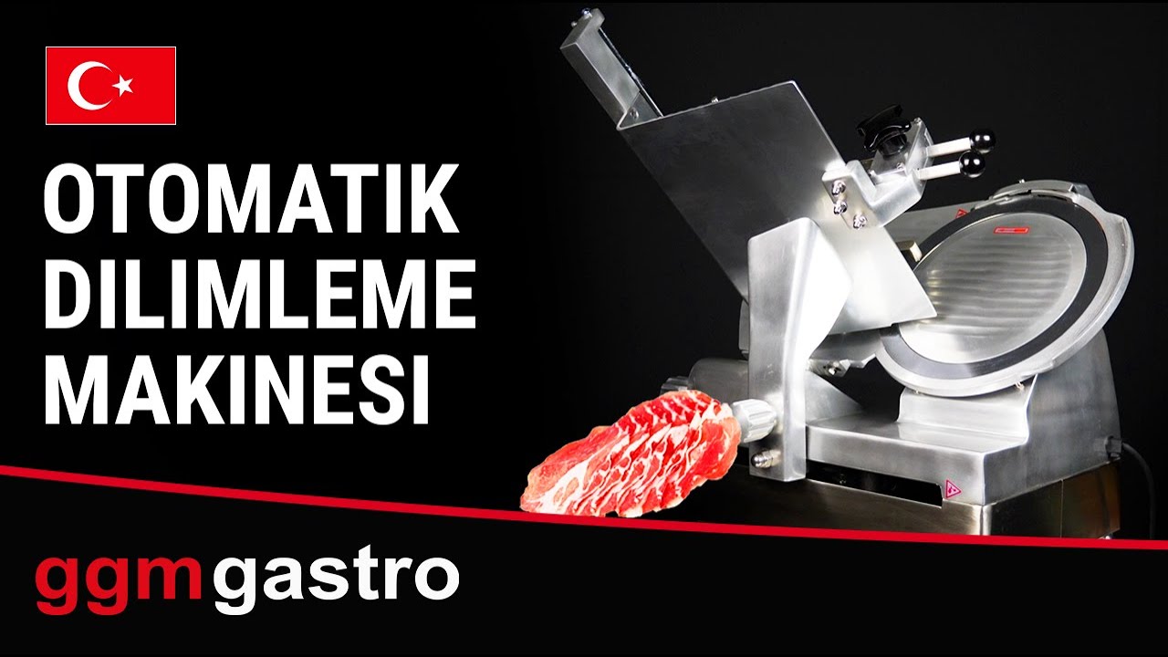Otomatik dilimleme makinesi - bıçak: Ø 300 mm - GGM Gastro