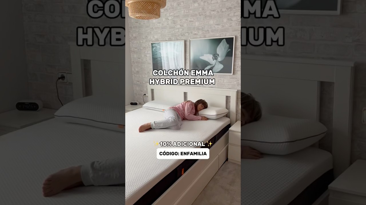 COLCH&Oacute;N EMMA HYBRID PREMIUM, M&Aacute;S INFO @planes.en.familia