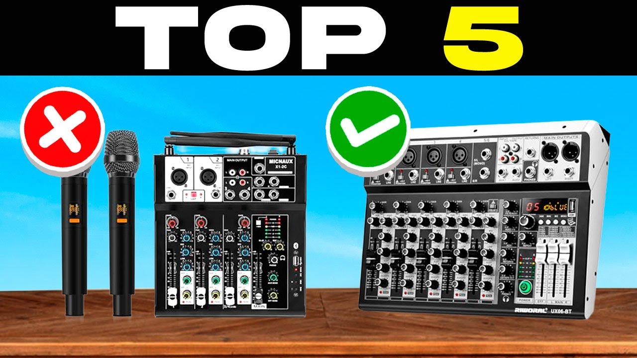TOP 5 BEST KARAOKE SOUND MIXERS 2026 | Affordable KARAOKE MIXERS on AMAZON