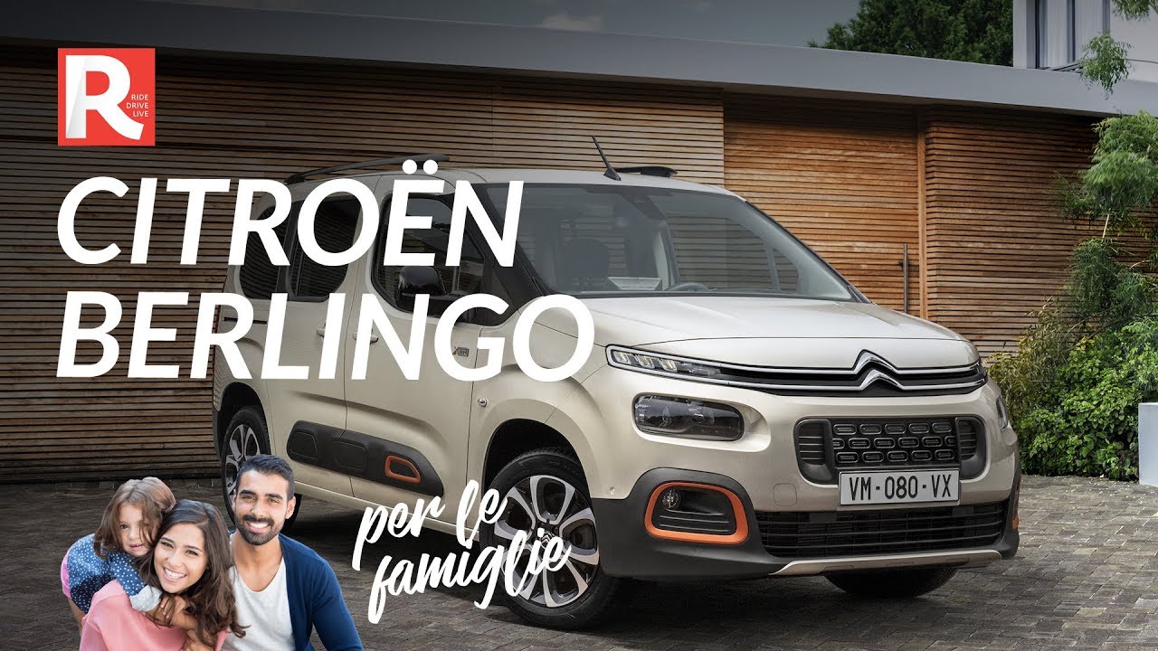 Citro&euml;n Berlingo 2018, da veicolo commerciale ad auto per le famiglie