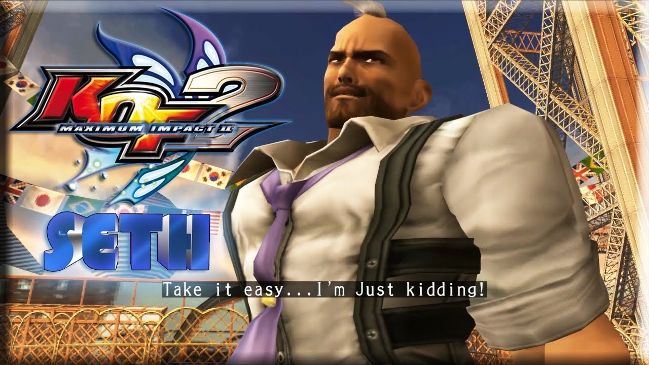 【TAS】KOF MAXIMUM IMPACT 2 - SETH STORY MODE & CUTSCENES