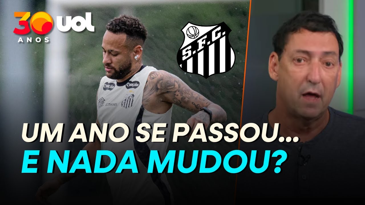 PVC: NEYMAR COMPLETA ANIVERSÁRIO DE VIDA E DE SANTOS SEM CONSEGUIR RESOLVER PROBLEMAS