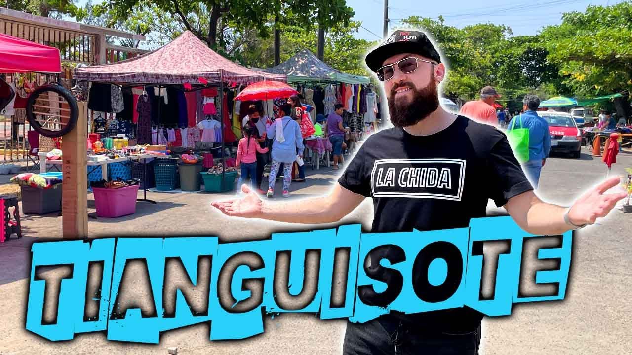 MERCADO DE PULGAS TIANGUIS DE LOS LAVADEROS EN VERACRUZ MEXICO FLEA MARKET