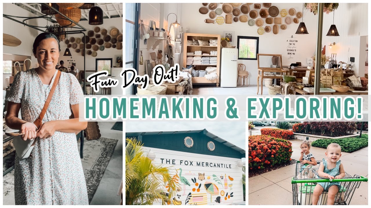 Homemaking Day in my Life | Visiting the Fox Mercantile | Mom Of 4