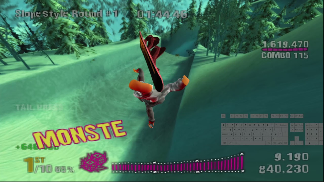 SSX On Tour: White Knuckles Back-2-Back Slopestyle - 3,915,520