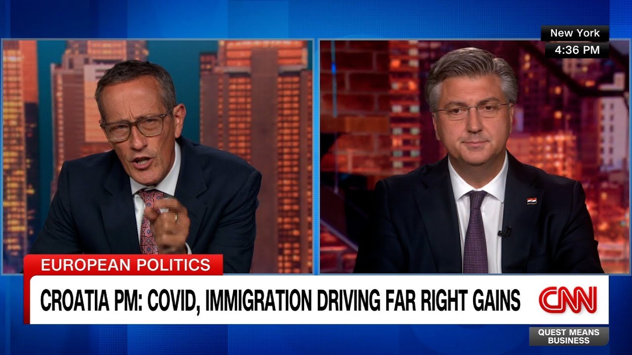 Croatian Prime Minister Provides One Reason He Believes the European Political Landscape Is Changing