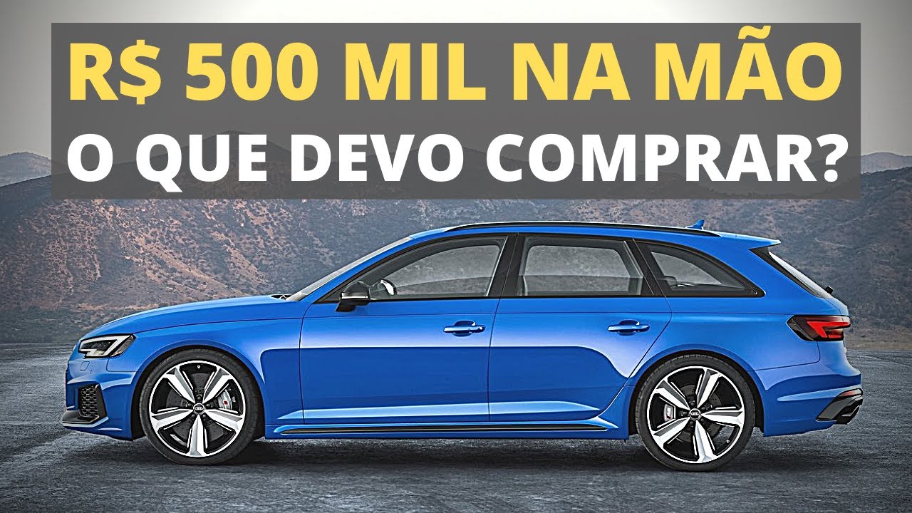 OS CARROS PREMIUM MAIS QUENTES ATÉ R$ 500 MIL