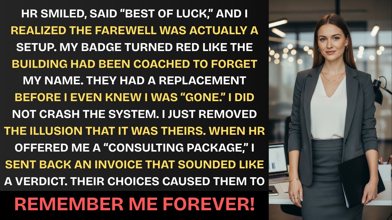 HR Smiled While They Fired Me, Then My “Backup Plan” Ruined Them. | Corporate Revenge