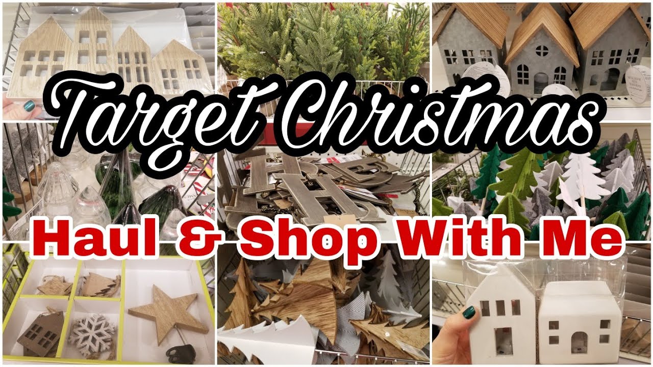 Target Bullseye's Playground Christmas Haul & Shop With Me