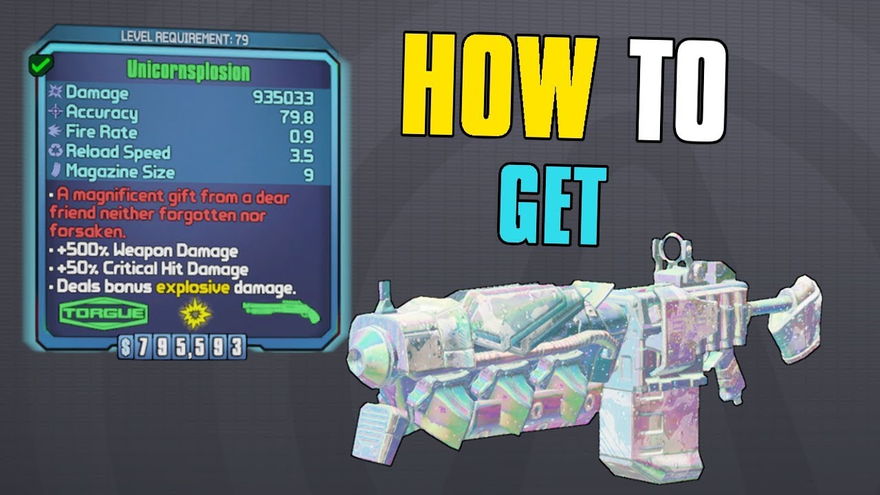 How To Get The Unicornsplosion From Butt Stallion. Borderlands 2
