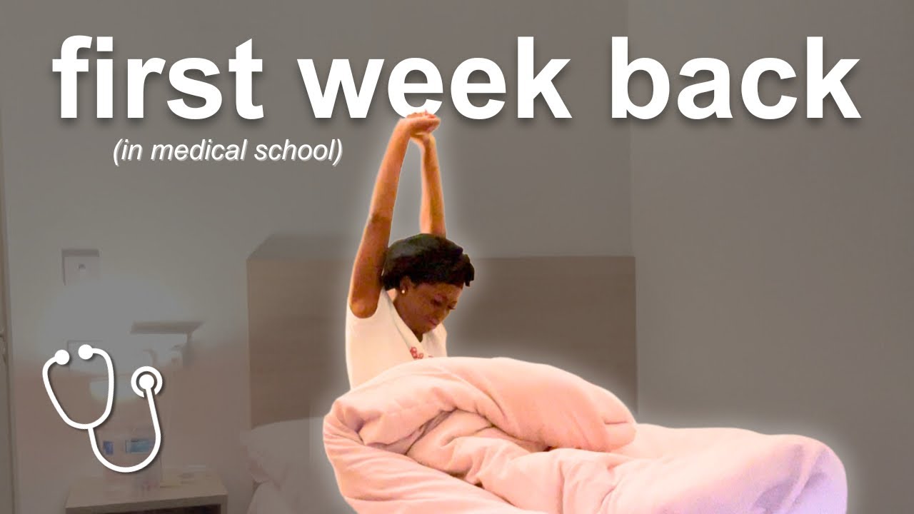 first week of medical school | vlog ♡