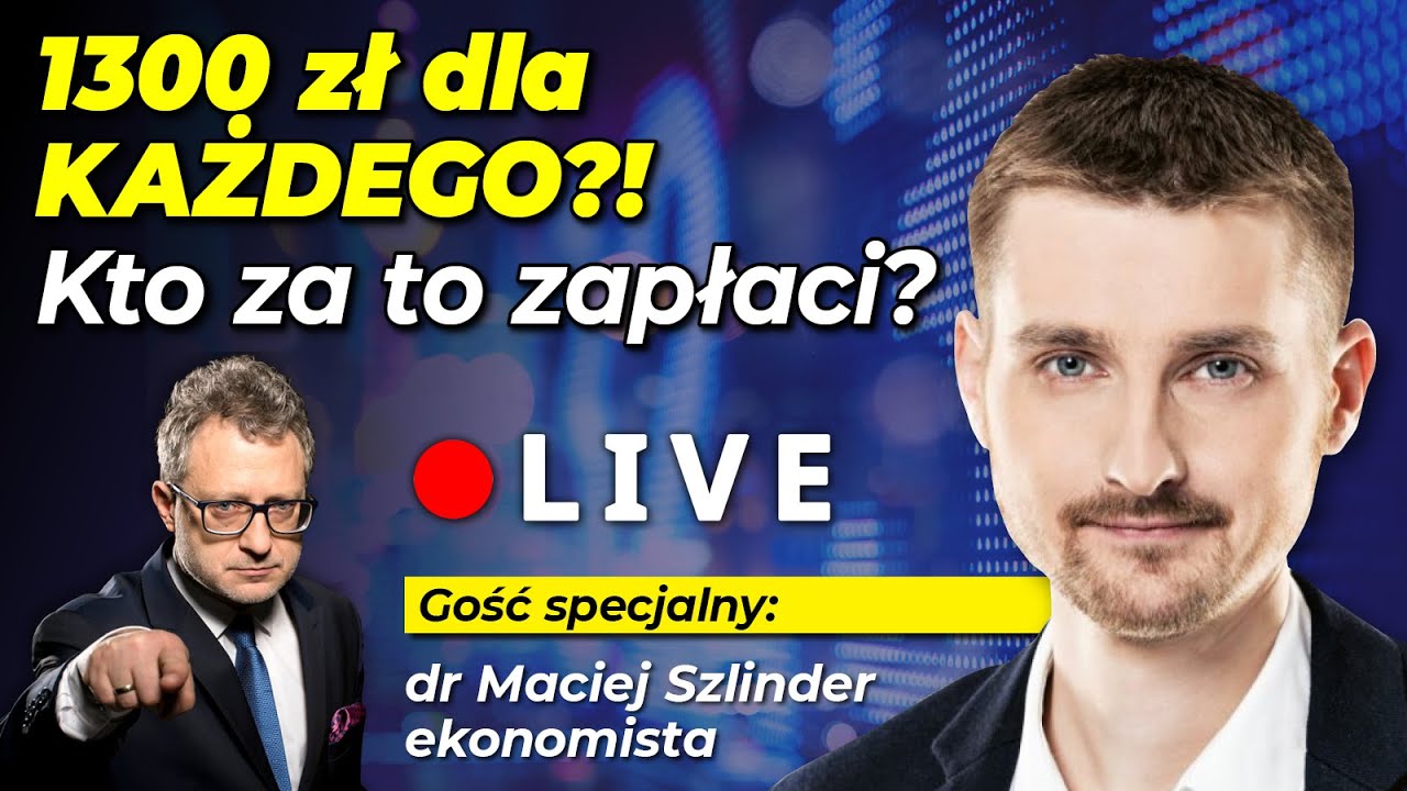 Pieniądze BEZ PRACY dla KAŻDEGO? [NA ŻYWO] Gość: dr Maciej Szlinder, partia RAZEM