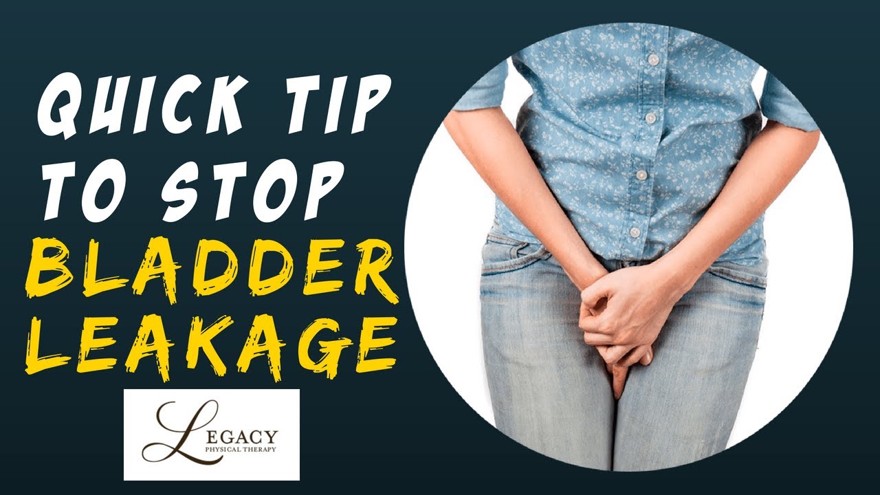 Quick Tip to Stop Bladder Leakage
