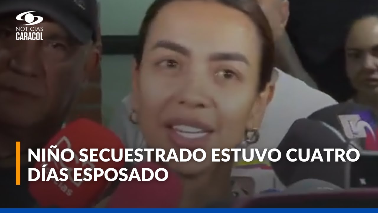 Madre del niño secuestrado en Jamundí asegura que su hijo estaba asustado: 