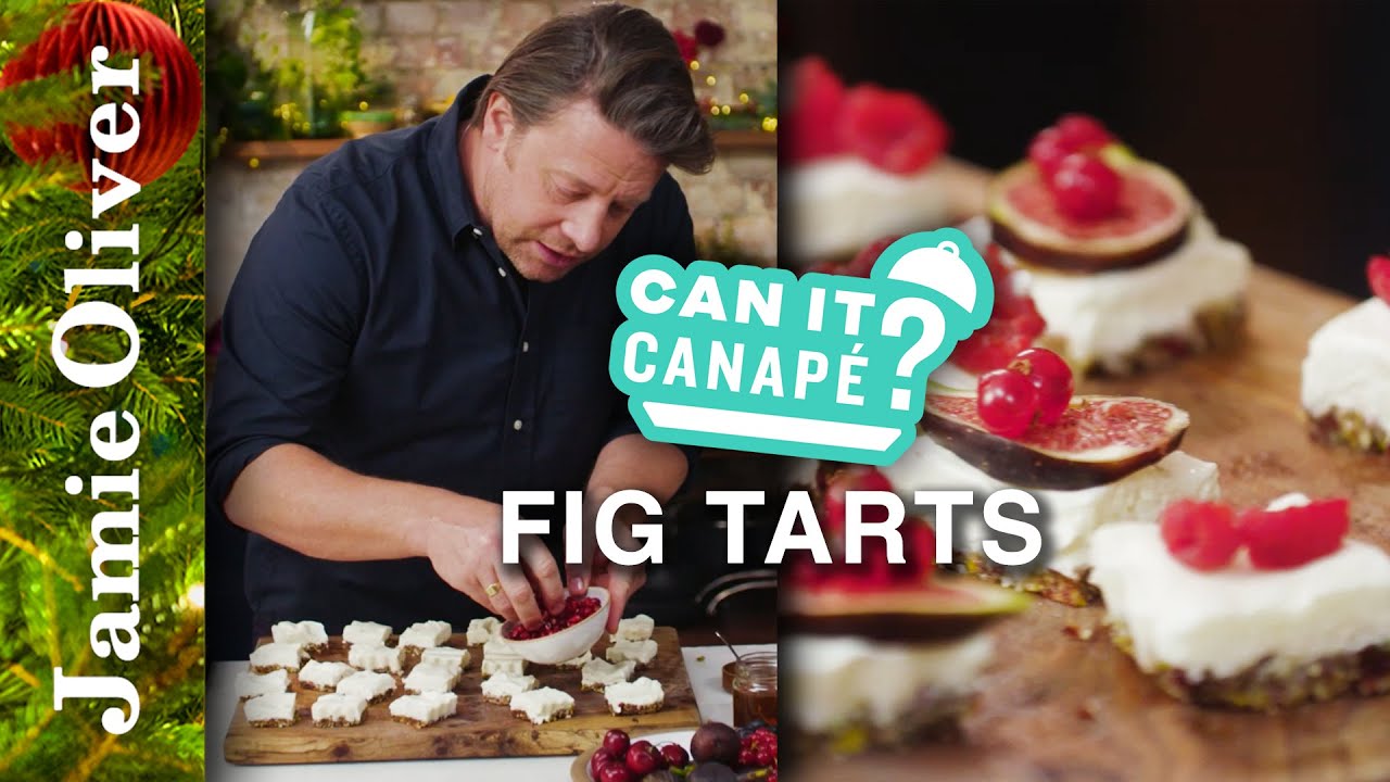 Can it Canap&eacute;: Fig Tarts | Jamie Oliver