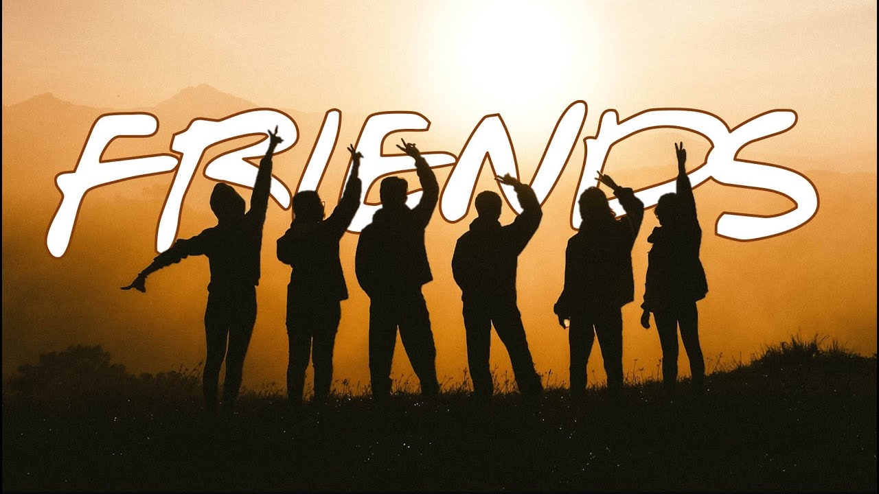 How to put TEXT BEHIND AN OBJECT in PowerPoint! #FRIENDS Special!