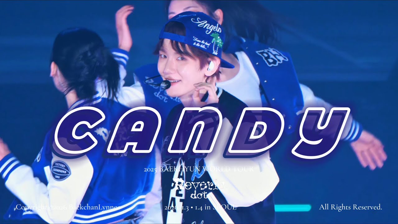 【4K】백현 BAEKHYUN ‘Candy’ Stage (Mix Cam Ver.) @baekhyun 