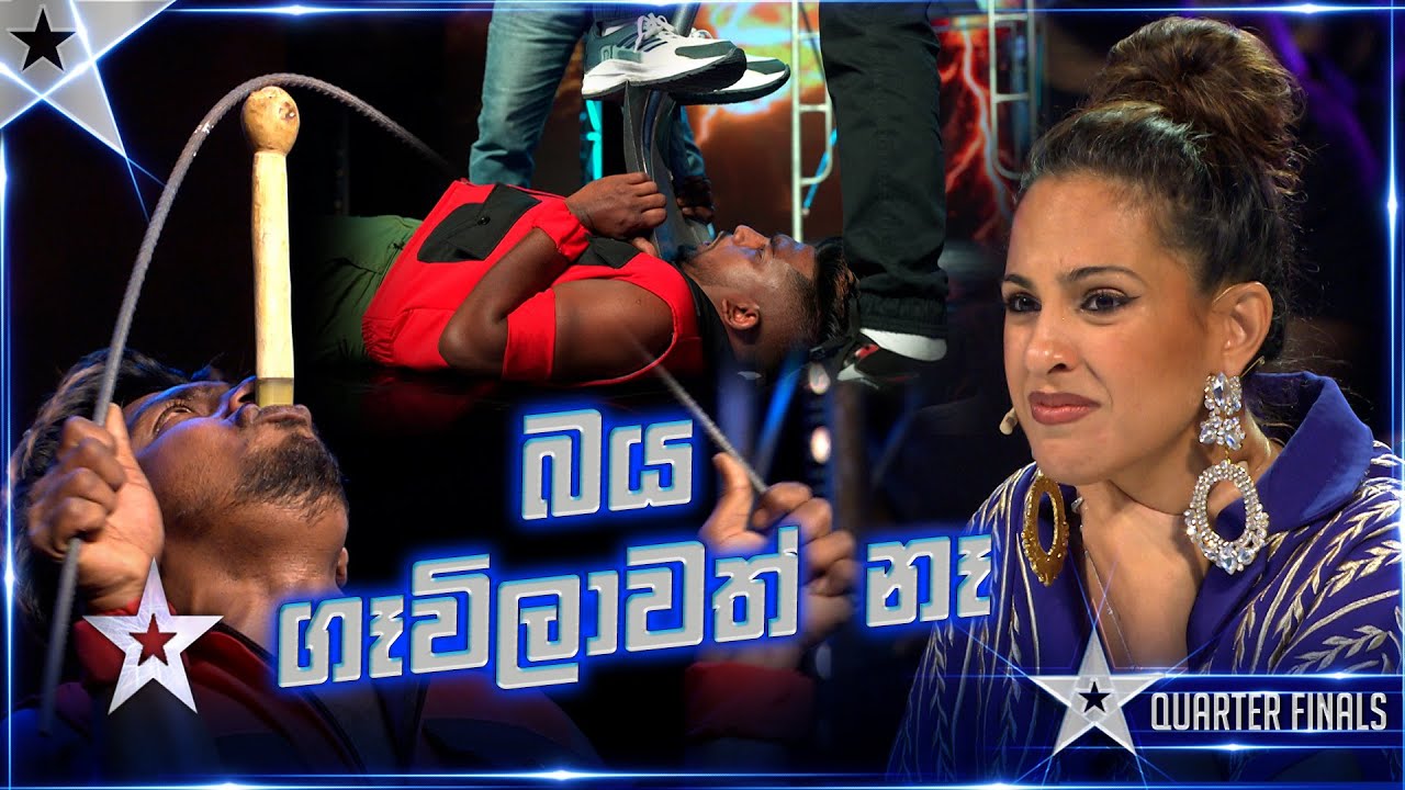 බය ගෑවිලාවත් නෑ | Malinda Nirmal  | Quarter Final  | Sri Lanka's Got Talent S3 | Sirasa TV