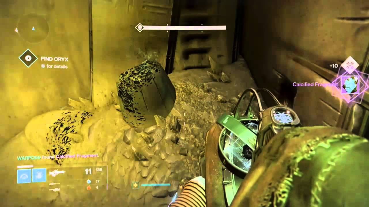 Destiny Regicide Calcified Fragments, all 4 quick