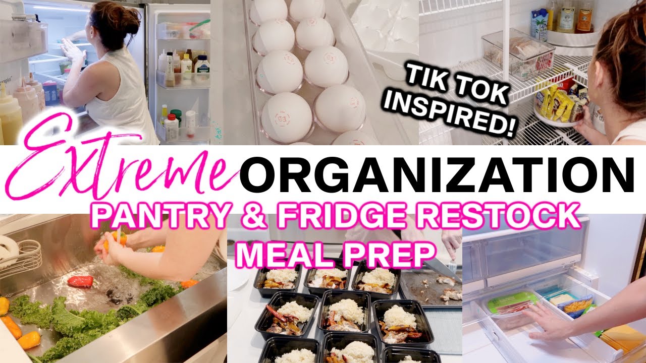 EXTREME ORGANIZATION | FRIDGE & PANTRY ORGANIZING, DECLUTTERING