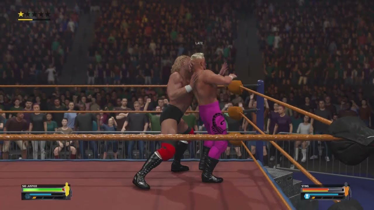 Halloween Havoc 90 Sid Vicious 🆚 Sting NWA World Heavyweight Championship