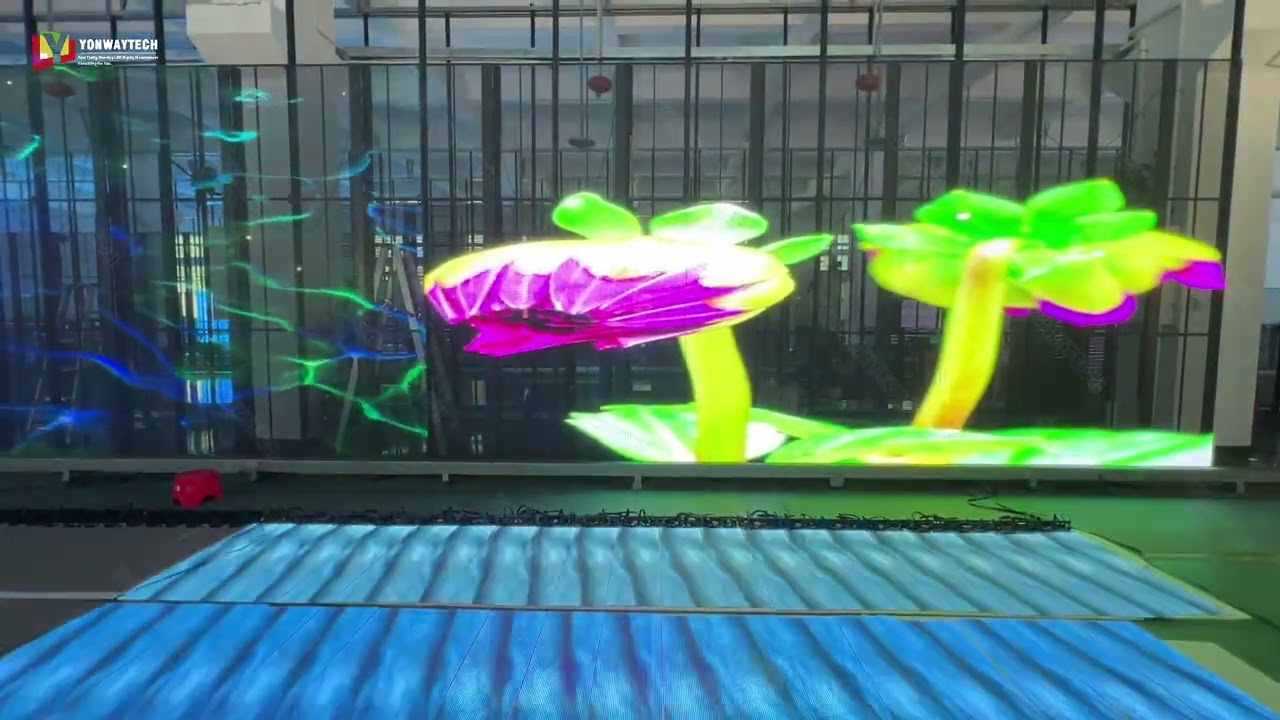 Rentable Die-Cast Aluminum Transparent LED Cabinets