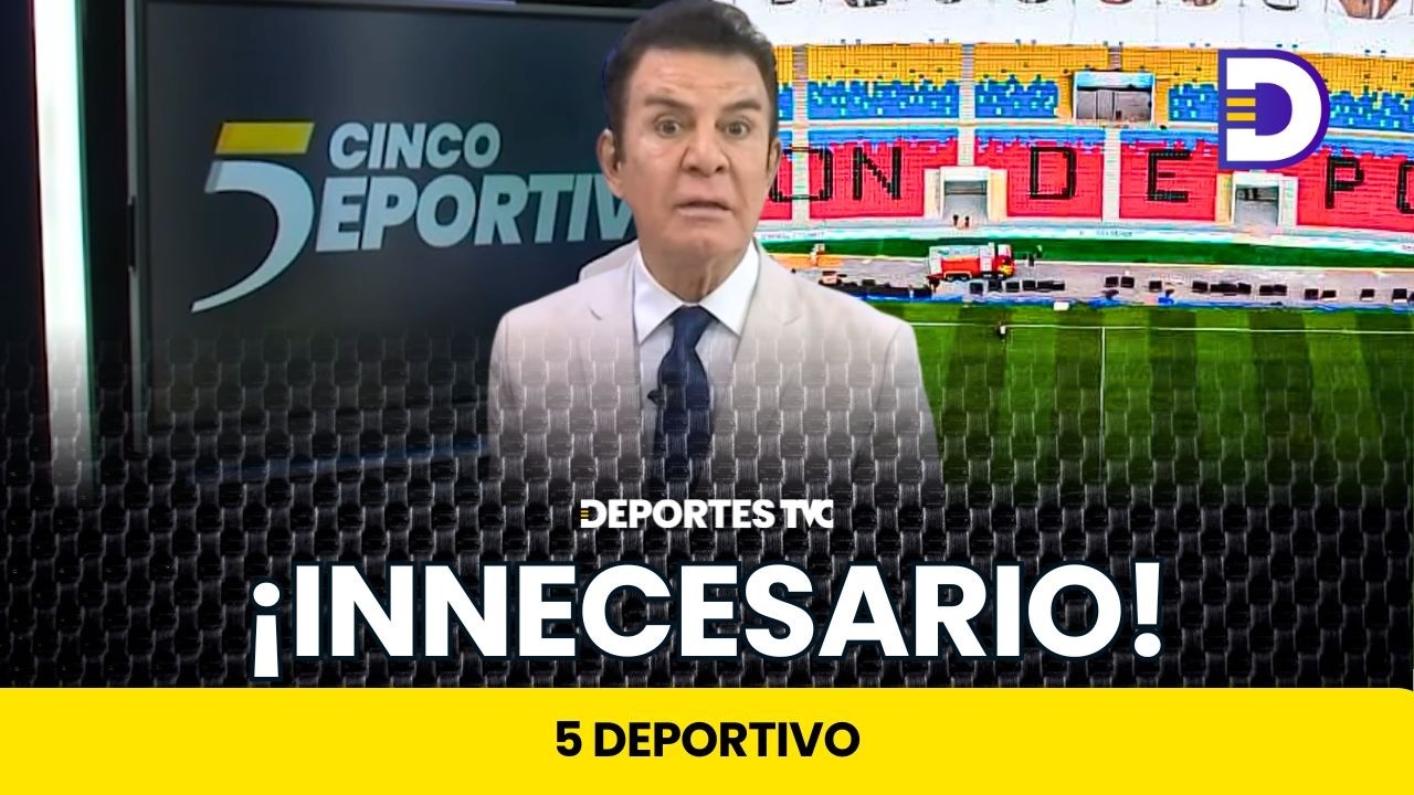 Salvador Nasralla reacciona al cambio de color a las butacas del Estadio Nacional