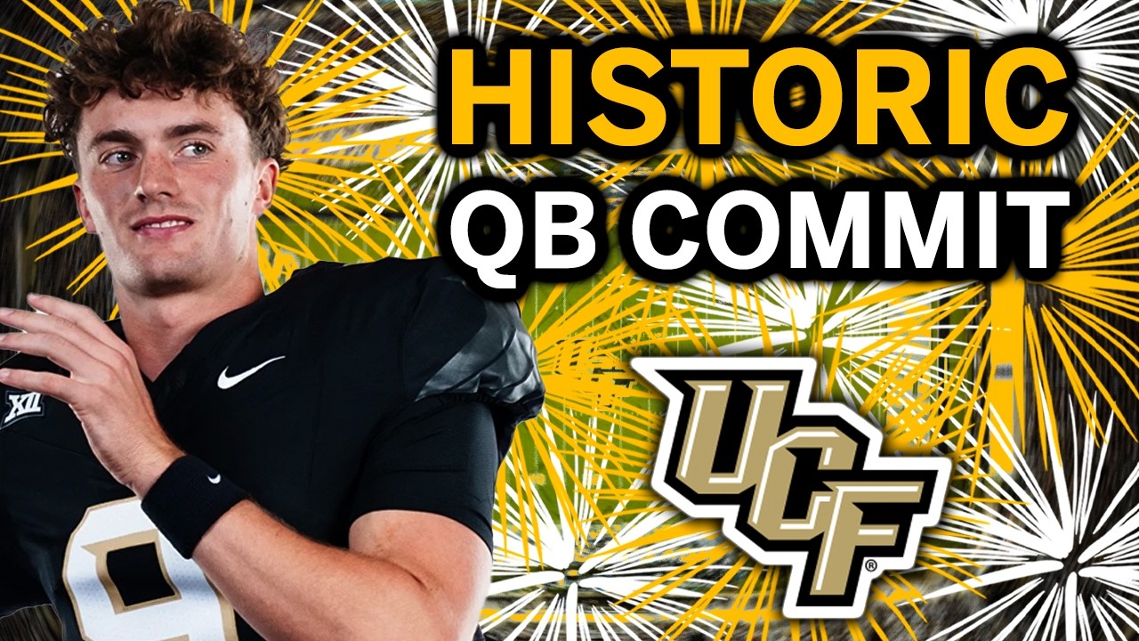 UCF Landed a HISTORIC QB Commit For 2026 (Meet Rocco Marriott)
