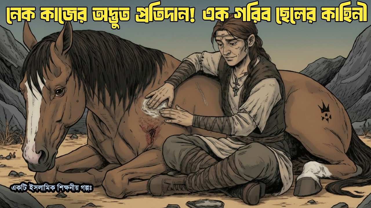 নেক কাজের শান্তির এক অদ্ভুত কাহিনী | এক গরিব ছেলের সততার শিক্ষনীয় গল্প    #banglagolpo #ইসলামিকগল্প