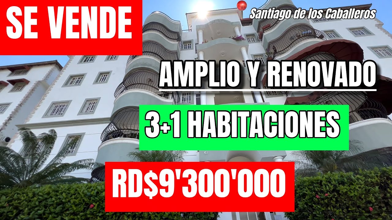 Apartamento ESPACIOSO en Santiago de los Caballeros | 149m² Frente a E.León Jimenes | ¡Precio UNICO!