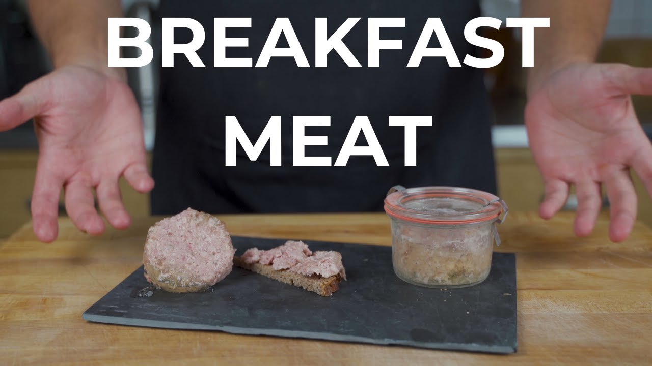 German Breakfast Meat (Homemade Luncheon Meat)