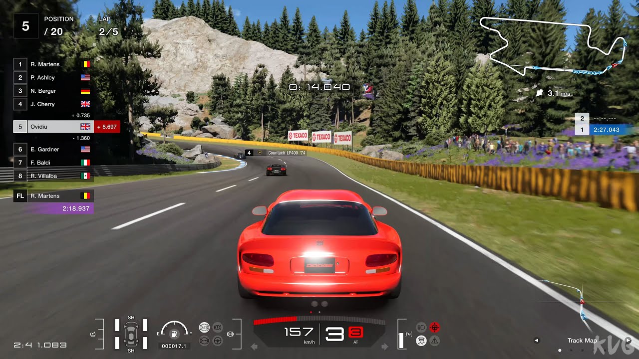 Gran Turismo 7 - Dodge Viper GTS 2002 - Gameplay (PS5 UHD) [4K60FPS]