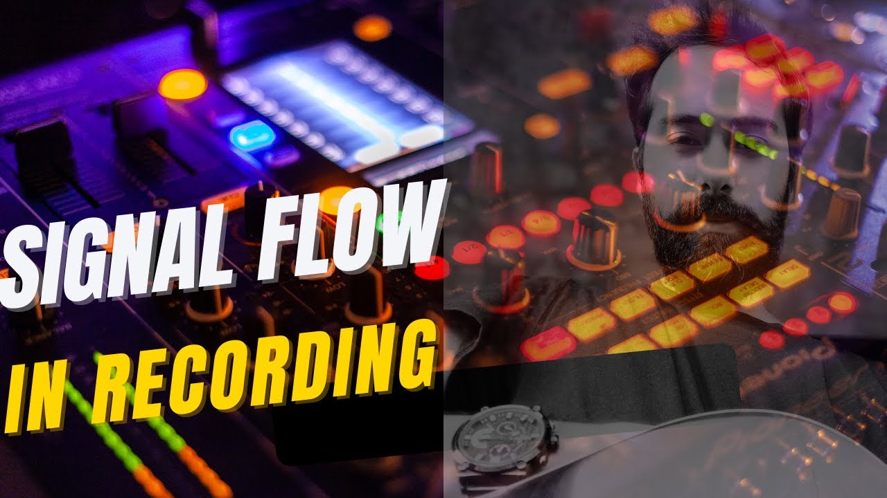 Signal Flow In A Home Recording Studio And A Professional Studio| How to Route A Signal | In Hindi