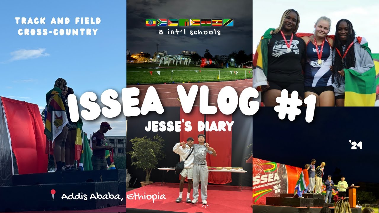 ISSEA VLOG #1: Track 2024 🏃🏾‍♀️🥉 || Jesse's Diary