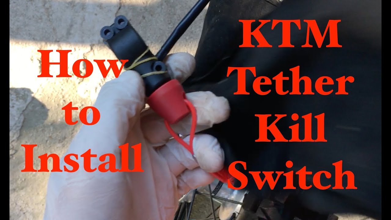 Tether Kill Switch - KTM How to connect a second Kill Switch